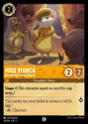 Disney Lorcana Trading Card Game Into the Inklands MISS BIANCA Rescue Aid Society Agent