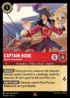 Disney Lorcana Trading Card Game Into the Inklands CAPTAIN HOOK Master Swordsman