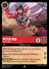 Disney Lorcana Trading Card Game Into the Inklands PETER PAN Pirate's Bane