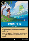 Disney Lorcana Trading Card Game Into the Inklands HOW FAR I'LL GO