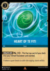 Disney Lorcana Trading Card Game Into the Inklands HEART OF TE FITI