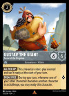 Disney Lorcana Trading Card Game Into the Inklands GUSTAV THE GIANT Terror of the Kingdom