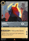 Disney Lorcana Trading Card Game Into the Inklands HADES Hotheaded Ruler