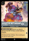 Disney Lorcana Trading Card Game Into the Inklands SHERIFF OF NOTTINGHAM Corrupt Official