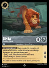 Disney Lorcana Trading Card Game Into the Inklands SIMBA Fighting Prince