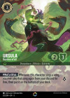 Disney Lorcana Trading Card Game Into the Inklands URSULA Deceiver of All
