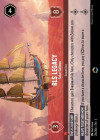 Disney Lorcana Trading Card Game Into the Inklands RLS LEGACY Solar Galleon