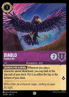 Disney Lorcana Trading Card Game Into the Inklands DIABLO Faithful Pet