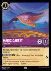 Disney Lorcana Trading Card Game Into the Inklands MAGIC CARPET Flying Rug