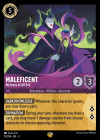 Disney Lorcana Trading Card Game Into the Inklands MALEFICENT Mistress of All Evil