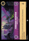 Disney Lorcana Trading Card Game Into the Inklands FORBIDDEN MOUNTAIN Maleficent's Castle