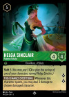 Disney Lorcana Trading Card Game Into the Inklands HELGA SINCLAIR Femme Fatale