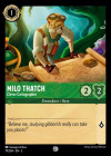Disney Lorcana Trading Card Game Into the Inklands MILO THATCH Clever Cartographer