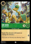 Disney Lorcana Trading Card Game Into the Inklands SIR HISS Aggravating Asp