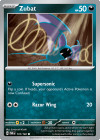 Pokémon Trading Card Game Paradox Rift Zubat