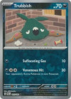 Pokémon Trading Card Game Paradox Rift Trubbish (Rev. Holo)