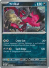 Pokémon Trading Card Game Paradox Rift Yveltal (Rev. Holo)