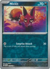 Pokémon Trading Card Game Paradox Rift Nickit (Rev. Holo)