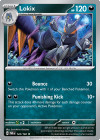 Pokémon Trading Card Game Paradox Rift Lokix