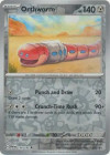 Pokémon Trading Card Game Paradox Rift Orthworm (Rev. Holo)