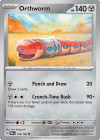 Pokémon Trading Card Game Paradox Rift Orthworm