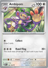 Pokémon Trading Card Game Paradox Rift Ambipom
