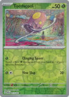 Pokémon Trading Card Game Paradox Rift Toedscool (Rev. Holo)