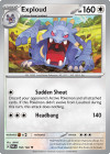 Pokémon Trading Card Game Paradox Rift Exploud
