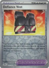 Pokémon Trading Card Game Paradox Rift Defiance Vest (Rev. Holo)