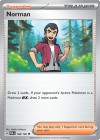Pokémon Trading Card Game Paradox Rift Norman