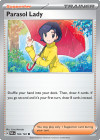 Pokémon Trading Card Game Paradox Rift Parasol Lady
