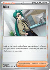 Pokémon Trading Card Game Paradox Rift Rika