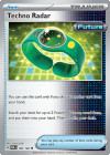 Pokémon Trading Card Game Paradox Rift Techno Radar