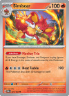 Pokémon Trading Card Game Paradox Rift Simisear