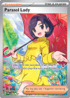 Pokémon Trading Card Game Paradox Rift Parasol Lady
