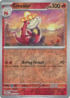Pokémon Trading Card Game Paradox Rift Crocalor (Rev. Holo)