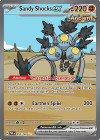 Pokémon Trading Card Game Paradox Rift Sandy Shocks ex