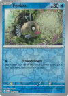 Pokémon Trading Card Game Paradox Rift Feebas (Rev. Holo)