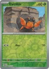 Pokémon Trading Card Game Paradox Rift Dwebble (Rev. Holo)