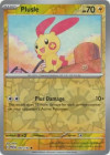 Pokémon Trading Card Game Paradox Rift Plusle (Rev. Holo)