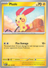 Pokémon Trading Card Game Paradox Rift Plusle