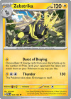 Pokémon Trading Card Game Paradox Rift Zebstrika