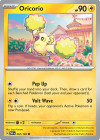 Pokémon Trading Card Game Paradox Rift Oricorio