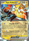 Pokémon Trading Card Game Paradox Rift Tapu Koko ex