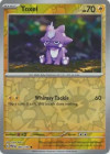 Pokémon Trading Card Game Paradox Rift Toxel (Rev. Holo)