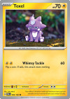 Pokémon Trading Card Game Paradox Rift Toxel