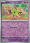 Pokémon Trading Card Game Paradox Rift Natu (Rev. Holo)