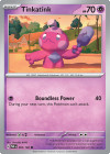 Pokémon Trading Card Game Paradox Rift Tinkatink