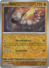 Pokémon Trading Card Game Paradox Rift Onix (Rev. Holo)