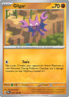 Pokémon Trading Card Game Paradox Rift Gligar
